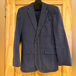 J.Crew Men’s Linen Blazer - Ludlow 36S Slim
